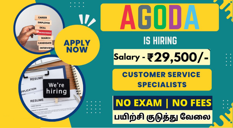 Agoda is Hiring for Customer Service Specialist Posts