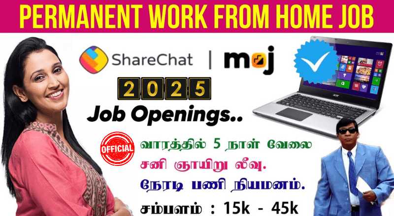 Sharechat Tamil Content Creator Job 2025