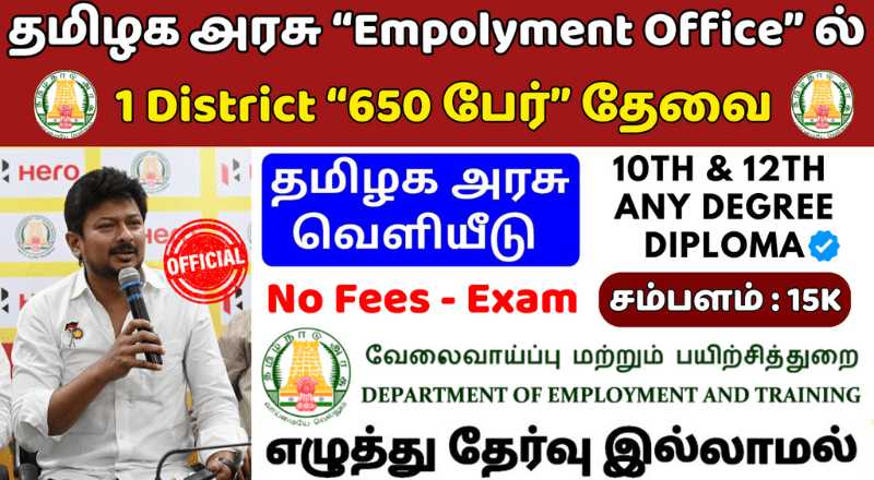 TN Empolyment Private Jobs 2025