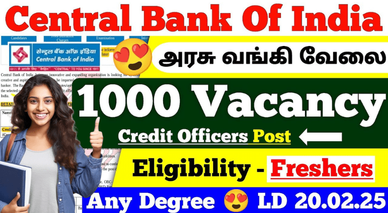 Central Bank of India Recruitment 2025