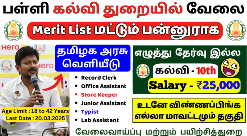 Palaniandavar College Recruitment 2025