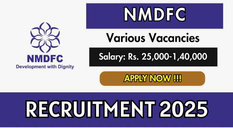 NMDFC Recruitment 2025