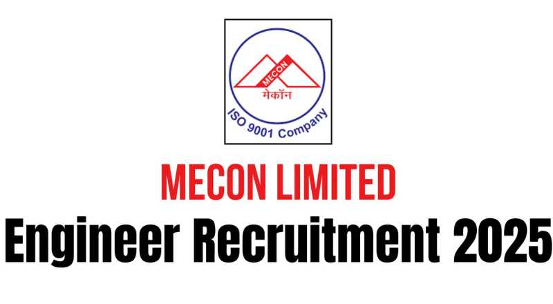 MECON Recruitment 2025