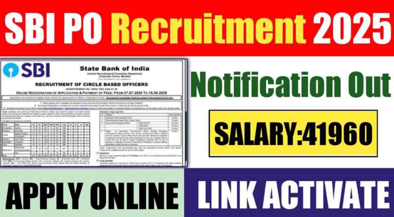 SBI Recruitment 2025