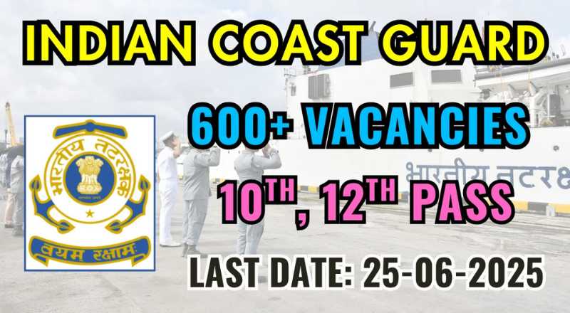 Indian Coast Guard Recruitment 2025