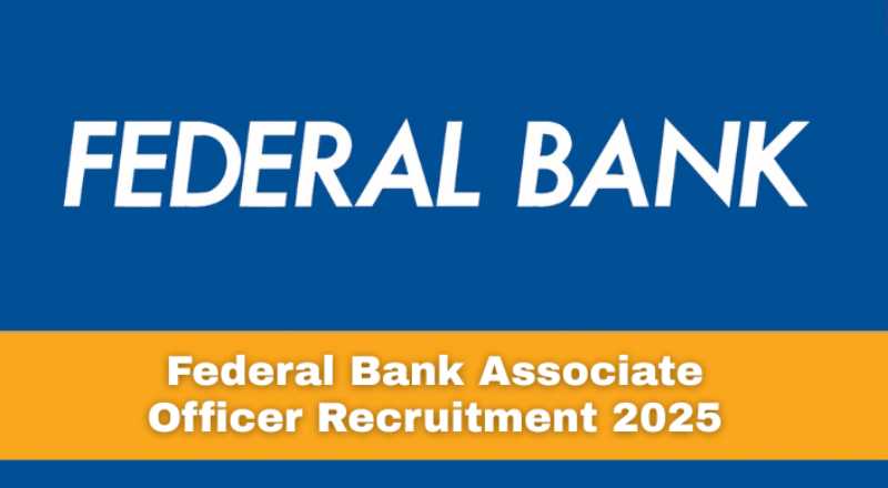 Federal Bank Recruitment 2025