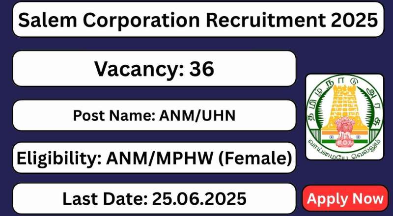 Salem Corporation Recruitment 2025