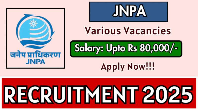 JNPA Recruitment 2025