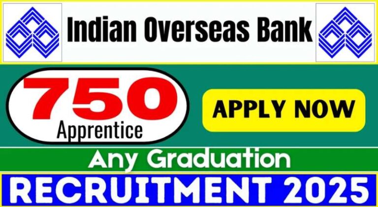 Indian Overseas Bank Recruitment 2025