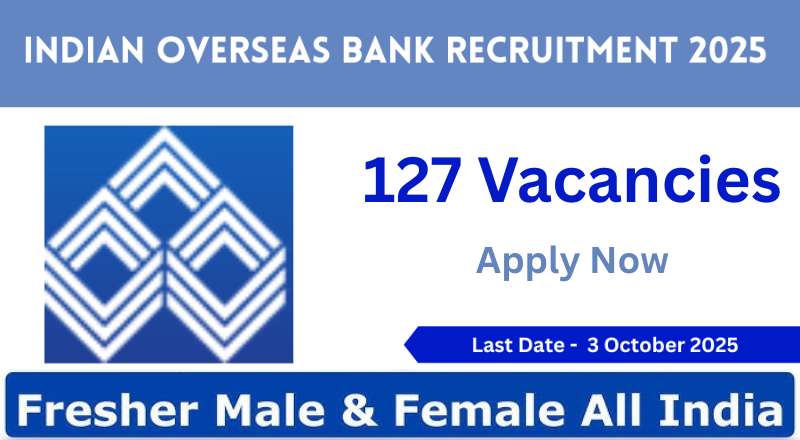Indian Overseas Bank Recruitment 2025