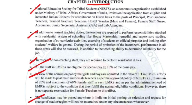 EMRS Recruitment 2025