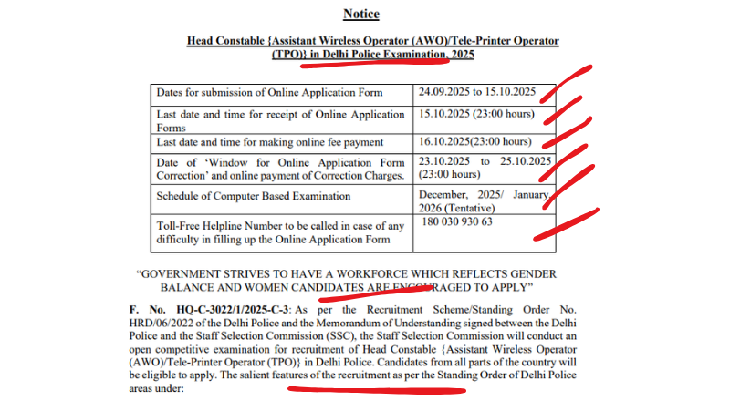 SSC Recruitment 2025
