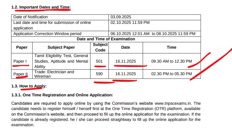 TNPSC TANGEDCO Recruitment 2025