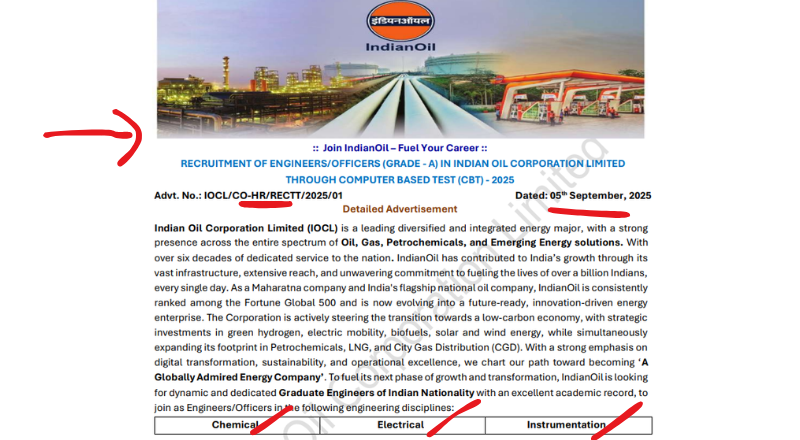 IOCL Recruitment 2025
