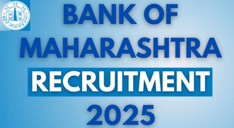Bank of Maharashtra Recruitment 2025