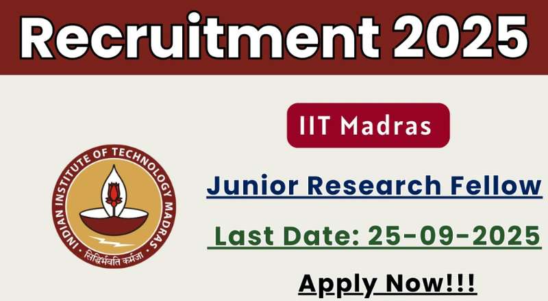 IIT Madras Recruitment 2025