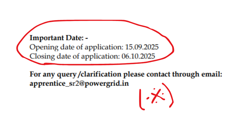 POWERGRID SR Recruitment 2025