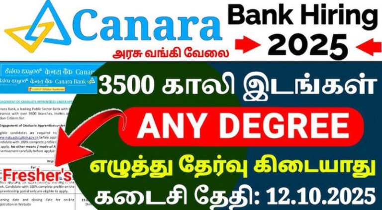 Canara Bank Recruitment 2025