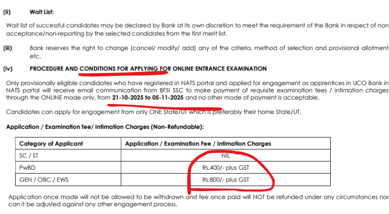 UCO Bank Recruitment 2025