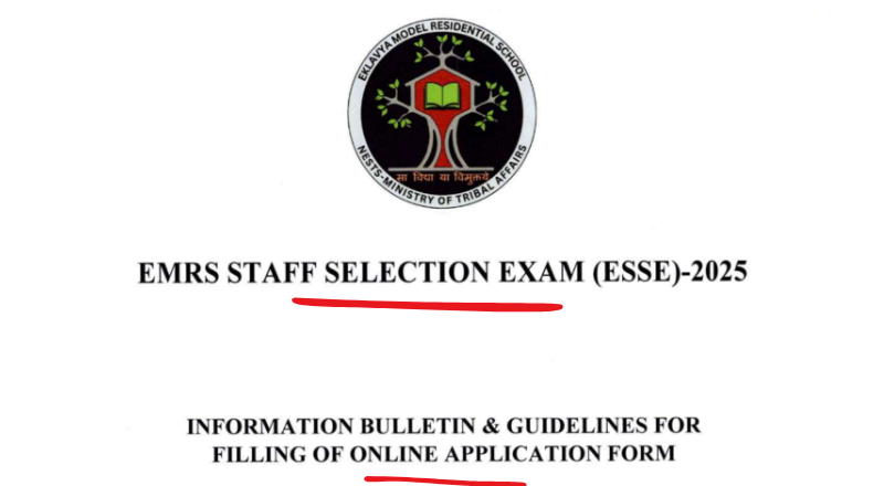 EMRS Recruitment 2025