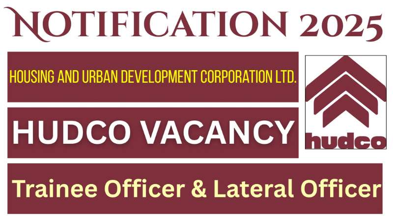 HUDCO Recruitment 2025