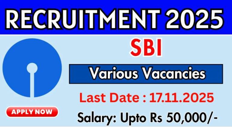 SBI Recruitment 2025
