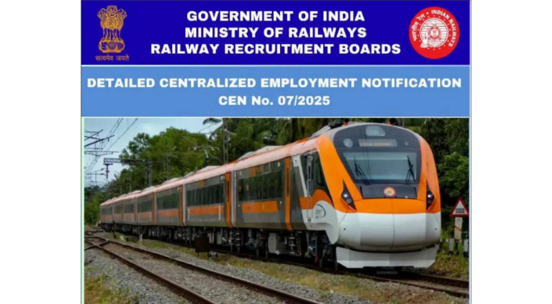 RRB NTPC (12th Level) Recruitment 2025