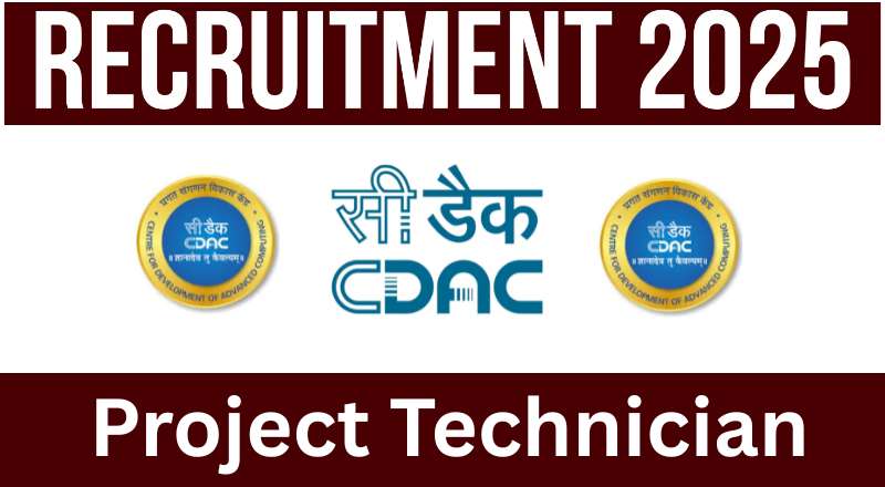 C-DAC Recruitment 2025