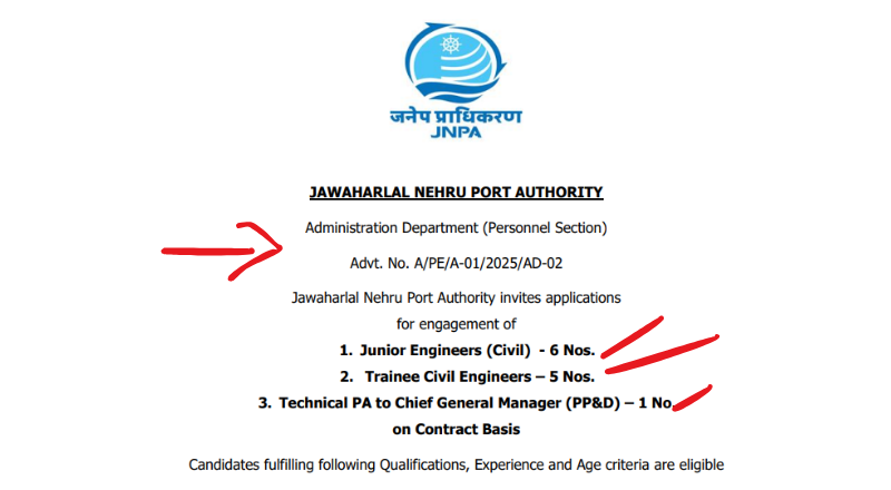 JNPA Recruitment 2025