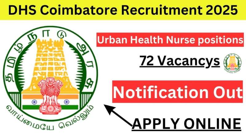 Coimbatore DHS Recruitment 2025