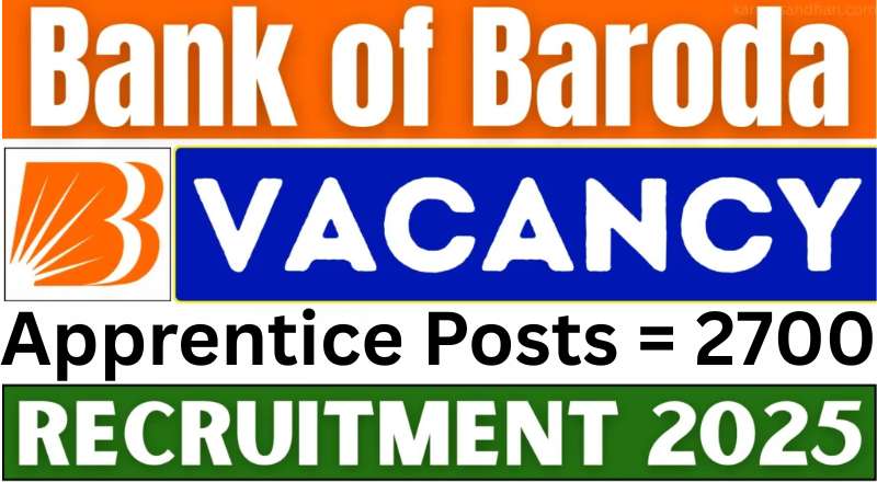 Bank of Baroda Recruitment 2025