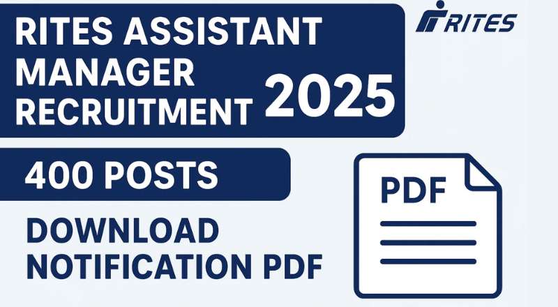 RITES Ltd Recruitment 2025