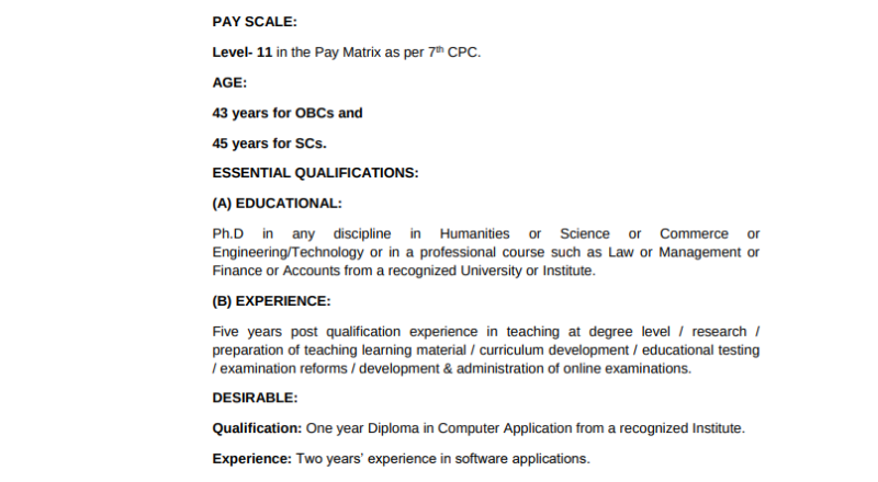 UPSC Recruitment 2026