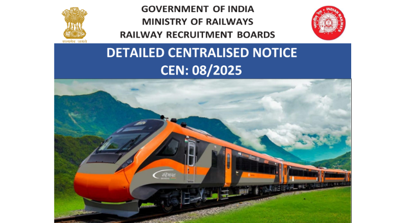 RRB Isolated Category Recruitment 2026