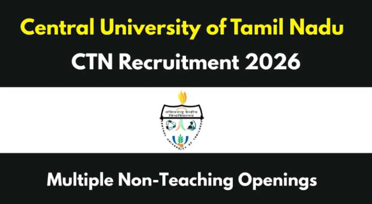 CUTN Recruitment 2026