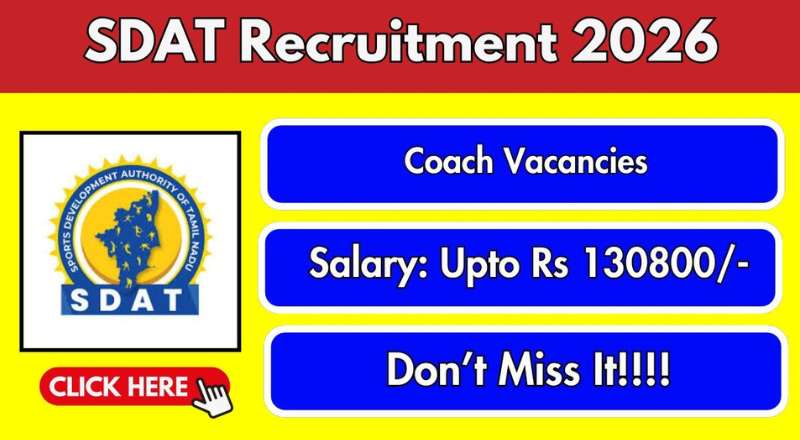 TN SDAT Recruitment 2026