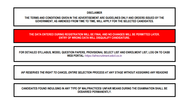 Indian Air Force Recruitment 2026