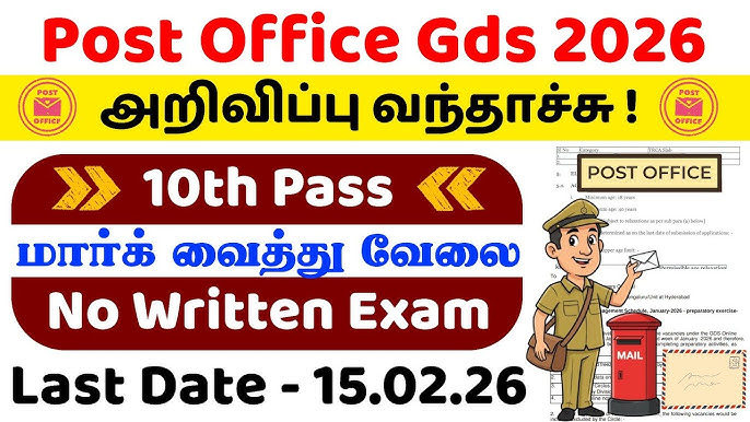 Post Office GDS Recruitment 2026