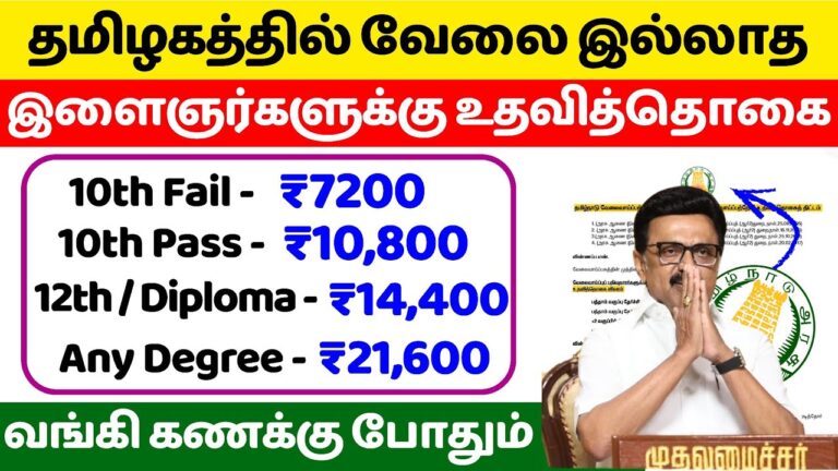 Tamil Nadu Unemployment Scheme 2026