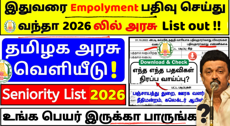 TN Employment Registration 2026