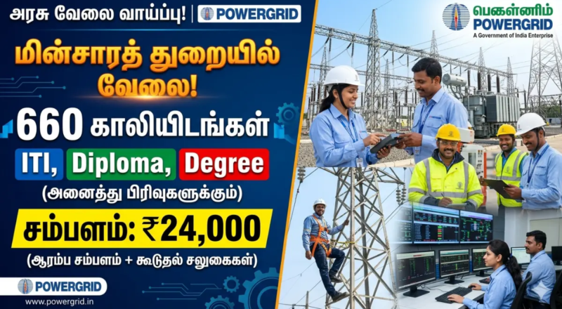 PGCIL 660 Vacancies Recruitment 2026