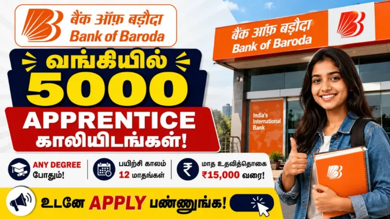 Bank of Baroda 5000 Apprentice Recruitment 2026