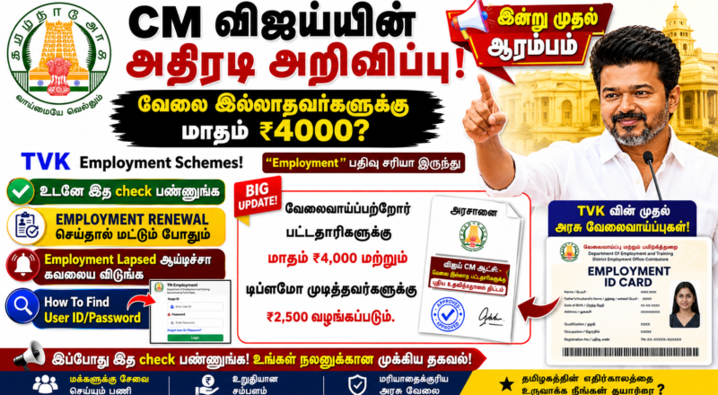TVK ₹4,000 Youth Scheme 2026