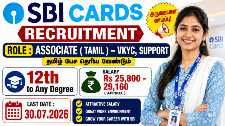 SBI Card Recruitment 2026