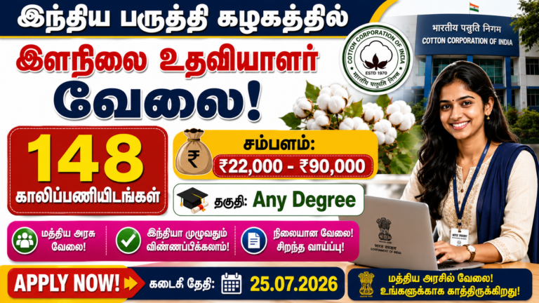 Cotton Corporation of India Recruitment 2026