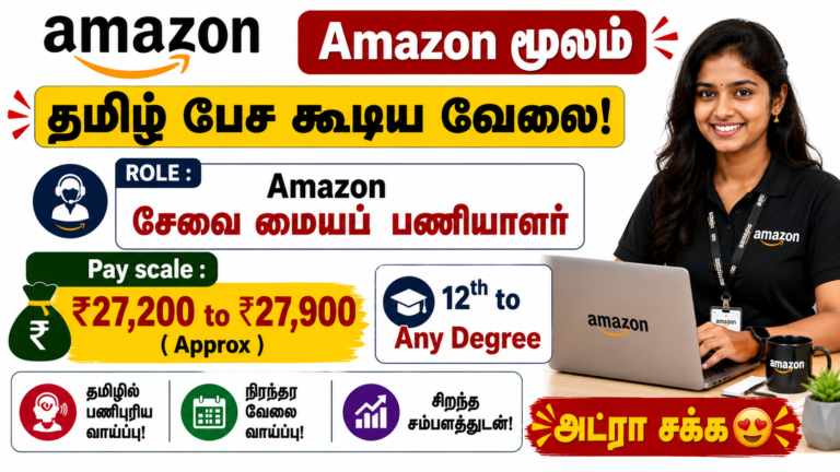 Amazon Customer Service Associate Recruitment 2026