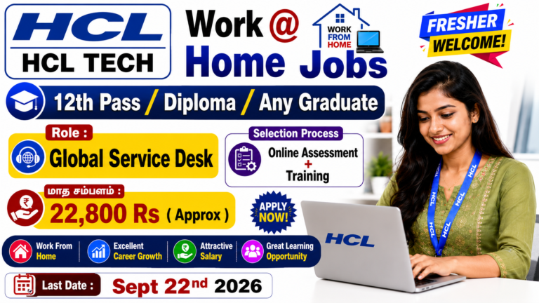 HCLTech Graduate Trainee Hiring 2026
