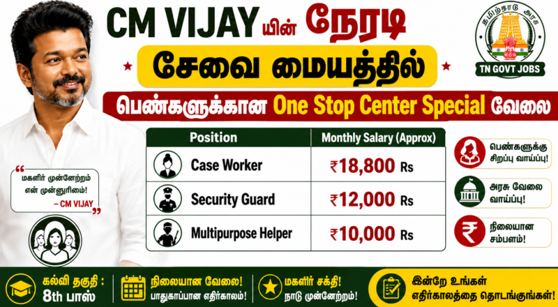 Tamil Nadu OSC Recruitment 2026
