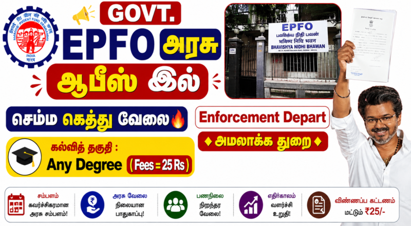 EPFO APFC Recruitment 2026