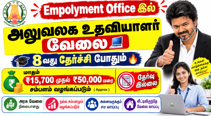 Tamil Nadu Government Vocational Training Institute Recruitment 2026